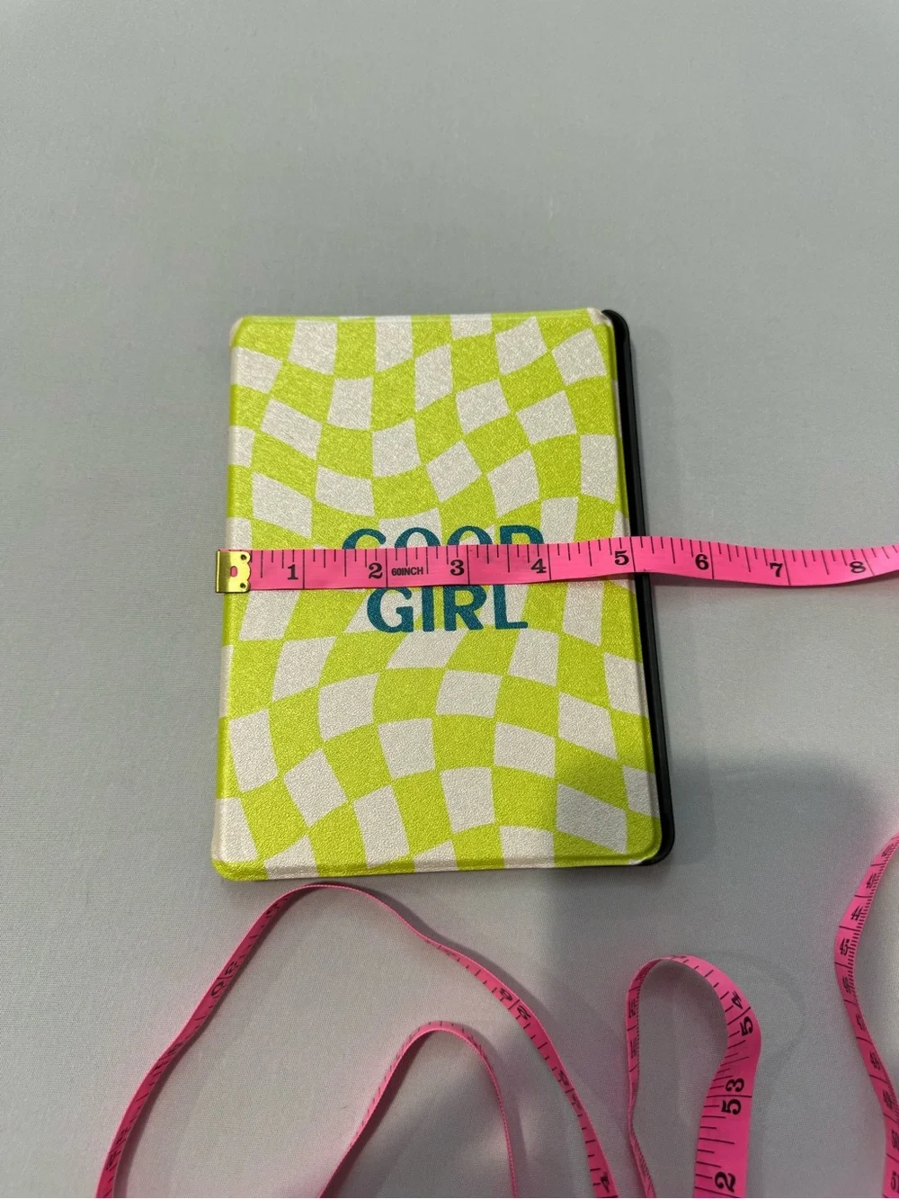 Page the Shop Good Girl Vol. 1 Kindle Case Lime Green Checkerboard